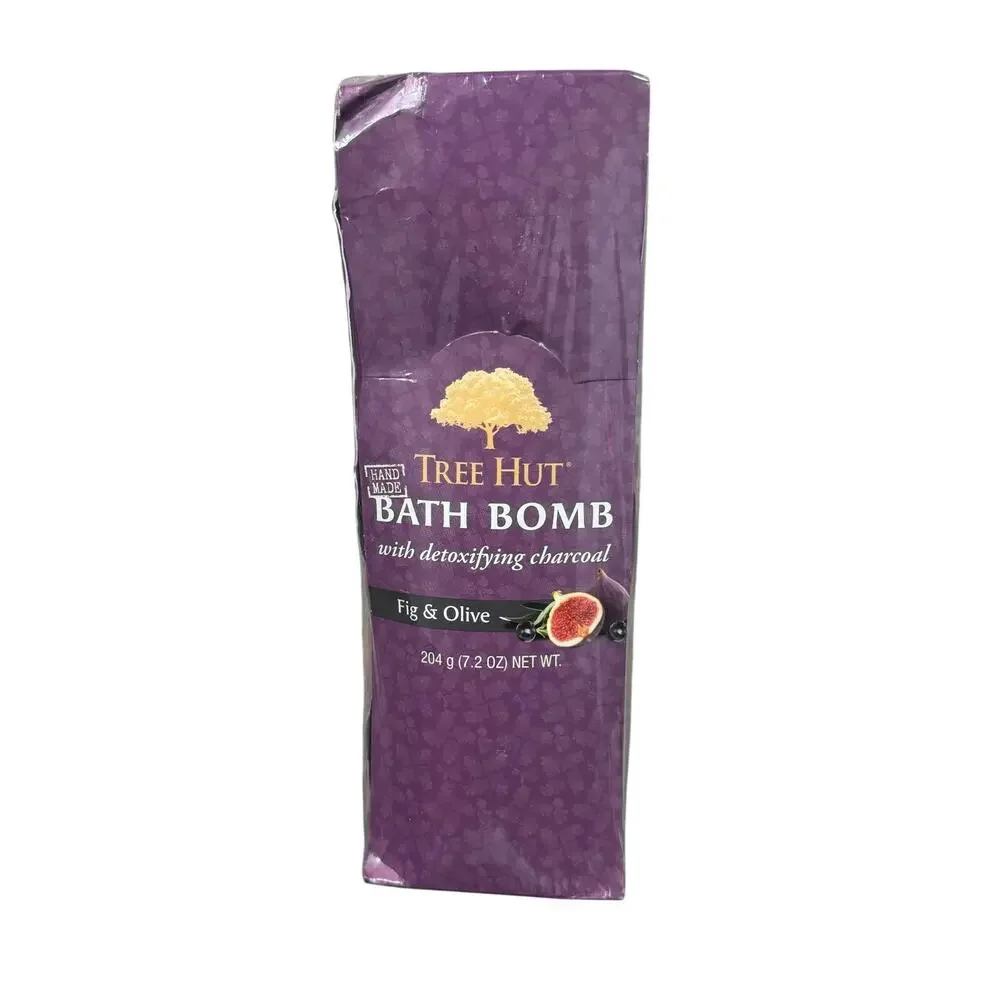 Tree Hut Tahitian Vanilla Bean Bath Bomb Set Spa Gift NWT